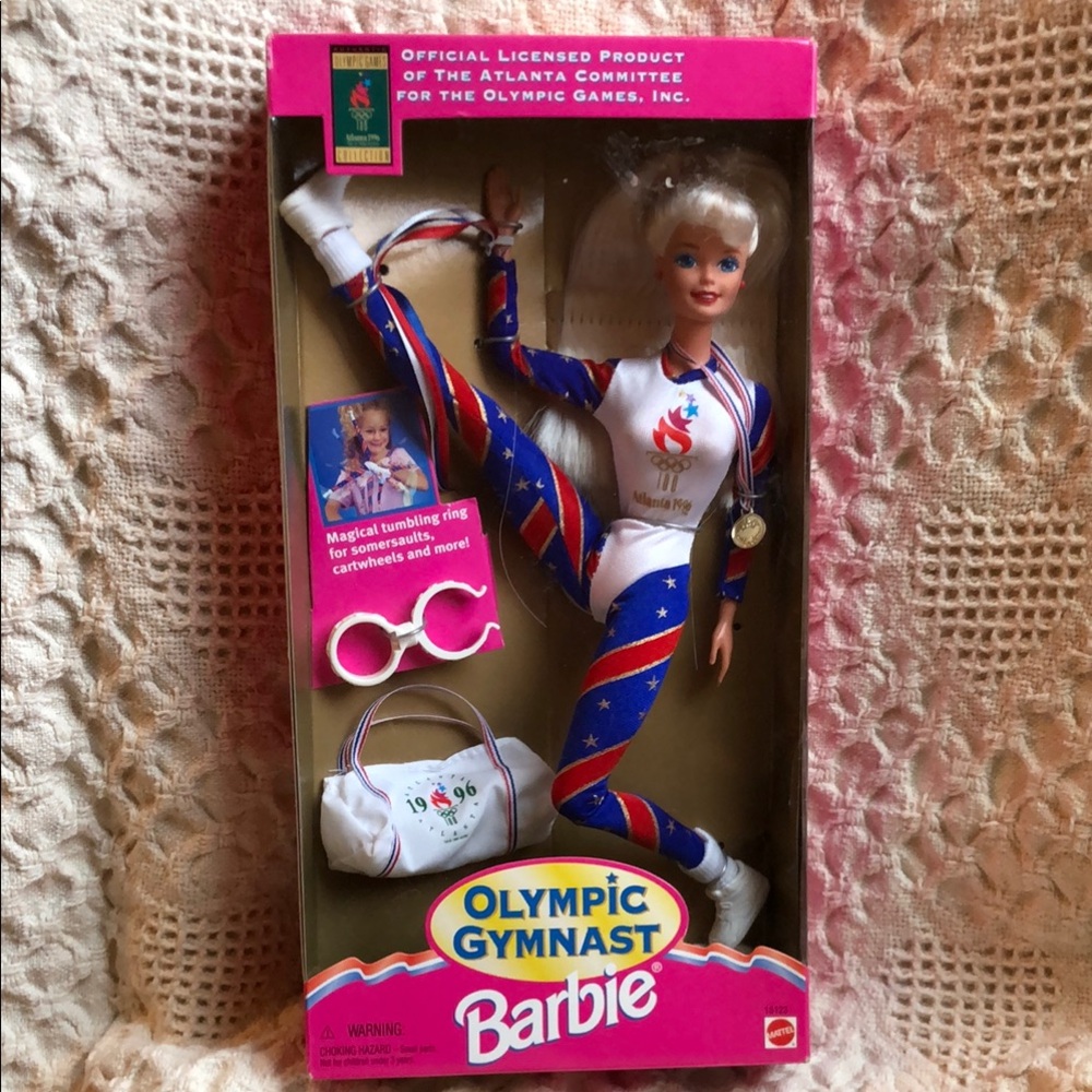 Olympic Gymnast Barbie Doll